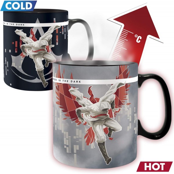 Assassin's Creed The Assassin - Tasse mit Thermoeffekt Unisex Tasse multicolor