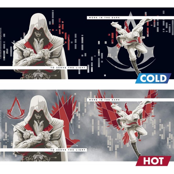 Assassin's Creed The Assassin - Tasse mit Thermoeffekt Unisex Tasse multicolor