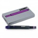 Lamy USA 라미 만년필 박스형 잉크 카트리지 (팩당 5개) 보라색