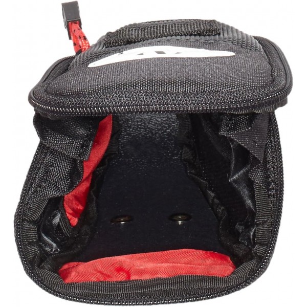 KlickFix 안장 부착 장치가 있는 Norco Ohio 확장형 안장 가방 Black 10 x 10 x 20 cm, 1.2 리터