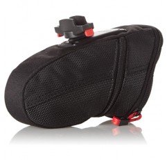 KlickFix 안장 부착 장치가 있는 Norco Ohio 확장형 안장 가방 Black 10 x 10 x 20 cm, 1.2 리터
