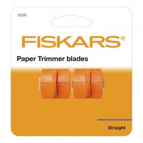Fiskars 개인용 종이 트리머 교체용 블레이드-2PK