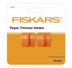 Fiskars 개인용 종이 트리머 교체용 블레이드-2PK