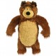 Simba 109301083 MASHA & The Shake and Sound Interactive 43CM 부드러운 장난감 곰, 황갈색/갈색