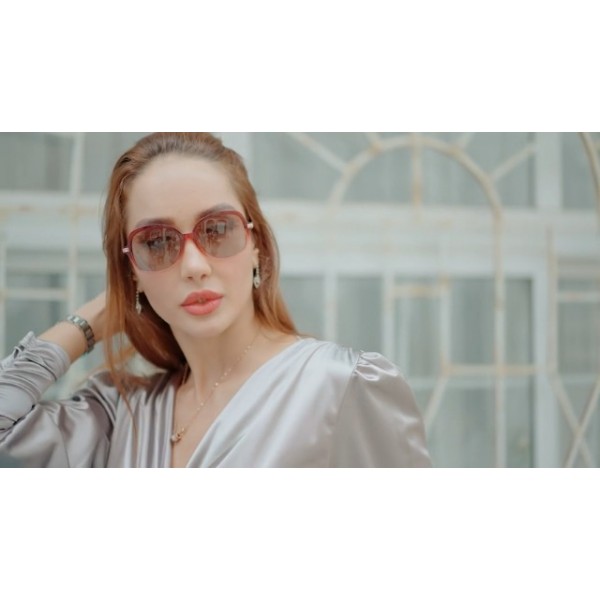FEISEDY 여성용 편광 선글라스 UV400 보호 및 우아한 금속 프레임 B2683을 갖춘 여성용 클래식 빈티지 80s 안경