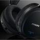 필립스 SHC5200/10 HiFi 헤드폰 무선 오버이어(32mm 스피커 드라이버, 무선 FM 전송, 자동 조절 브래킷, 경량 디자인, 충전식) 25옴, 블랙 블랙 싱글