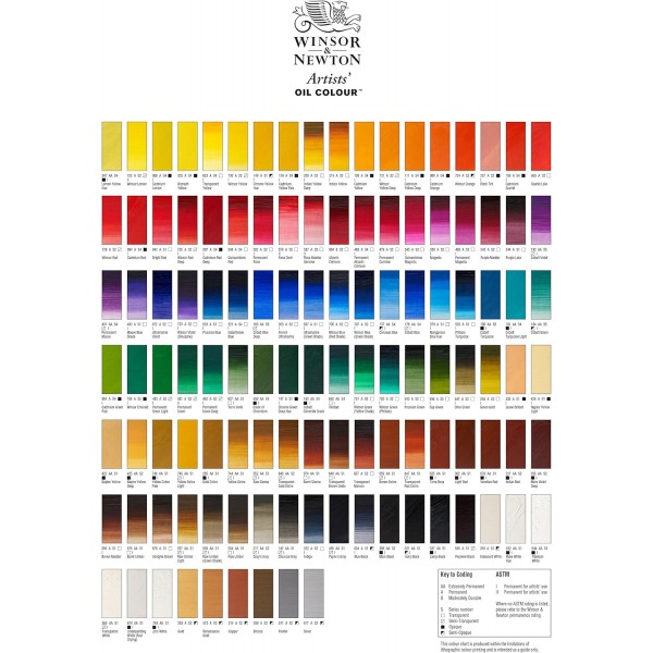 Winsor & Newton 1214526 아티스트 오일 색상 - 37ml 튜브, 아티스트 - 가능한 가장 높은 색소 침착, 가장 높은 내광성 - 프탈로 터키석 프탈로 터키석 아티스트 오일 색상 - 37ml 