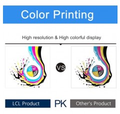 Designjet Z3100 Z3100PS용 LCL 호환 잉크 카트리지 70 C9456A 135ML 대용량(1PK 빨간색) 교체