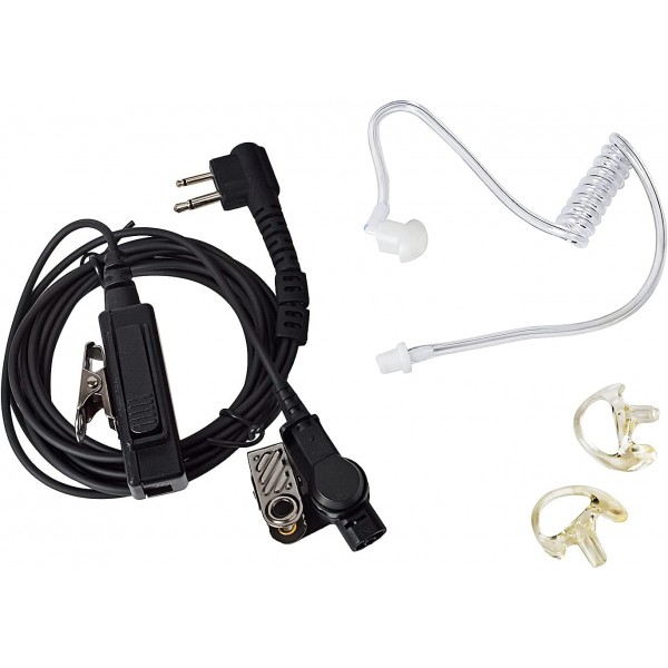 HYSHIKRA G-Shape 헤드폰 마이크 (PTT) Motorola CP88 CP040 GP300 Cls446 Cls110 양방향 라디오와 호환되는 Pinging 워키 토키