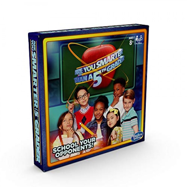 Hasbro Gaming은 8세 이상 어린이를 위한 5학년 보드 게임보다 더 똑똑합니다