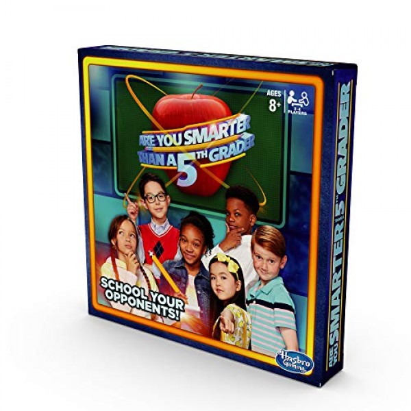 Hasbro Gaming은 8세 이상 어린이를 위한 5학년 보드 게임보다 더 똑똑합니다