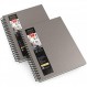 Arteza 수채화 스케치북, 9x12인치, 2팩, 회색 하드커버 저널, 64매, 140lb/300gsm 수채화 용지 패드, 수채화용 나선형 제본 책, 구아슈, 아크릴, 연필, 습식 및 건식 매체