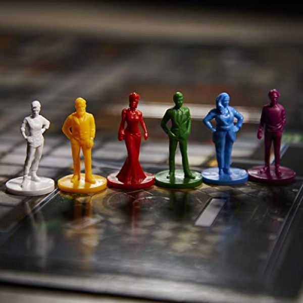 8세 이상 어린이를 위한 CLUE Hasbro 게임 보드 게임, 2-6인용 재구상 게임, 미스터리 게임, 탐정 게임, 어린이 및 성인을 위한 가족 게임 Clue(2023 Refresh)