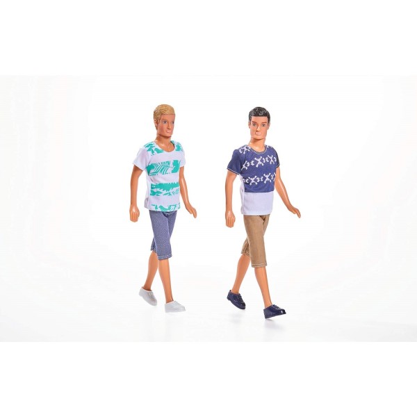 Simba 105731629 Steffi Love Kevin Doll with Sporty Clothing, 3-Ass.