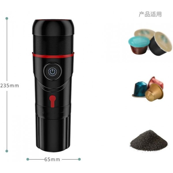 DAGUAI 휴대용 자동차 커피 머신 USB 포드 커피 머신 캡슐 에스프레소 메이커 Expresso 머신