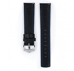 HIRSCH 남성용 시계 스트랩 악어 스타일 모델 Grand Duke 22mm