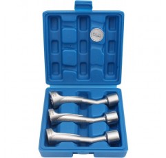 CCLIFE 3-Piece 1/2 Inch Cable Key SW 14-17-19 mm Open Key for Diesel Fuel Line Injection Line Tool
