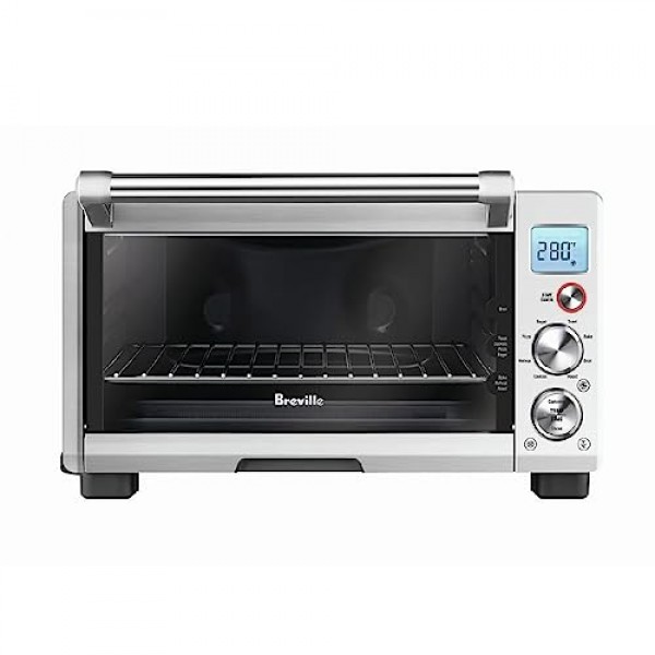 Breville 스마트 오븐 컴팩트 컨벡션 BOV670BSS, 브러시드 스테인리스 스틸