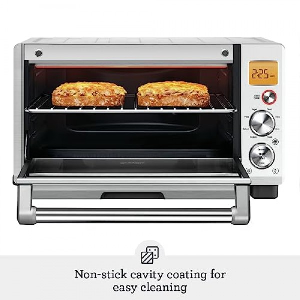 Breville 스마트 오븐 컴팩트 컨벡션 BOV670BSS, 브러시드 스테인리스 스틸