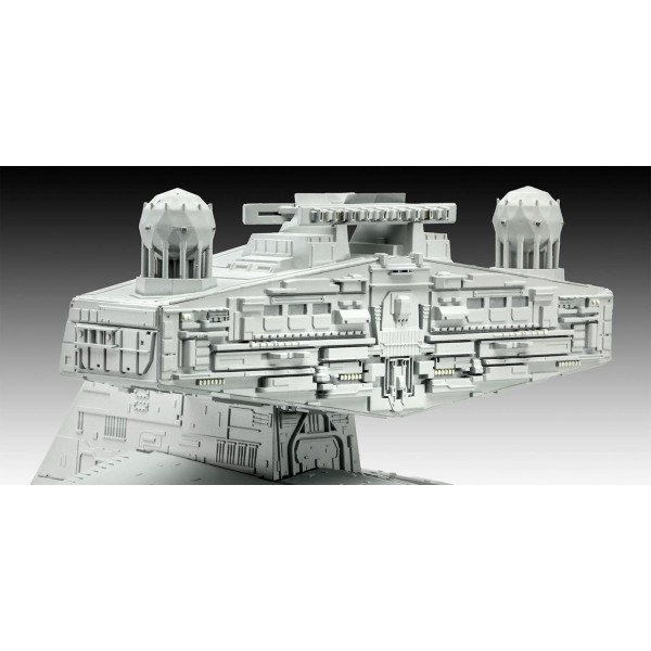 Revell 6719 Wars Imperial Star Destroyer, 스타 디스트로이어를 직접 조립할 수 있는 모델, 축척 1:2700, 길이 60cm, 액세서리, 없음