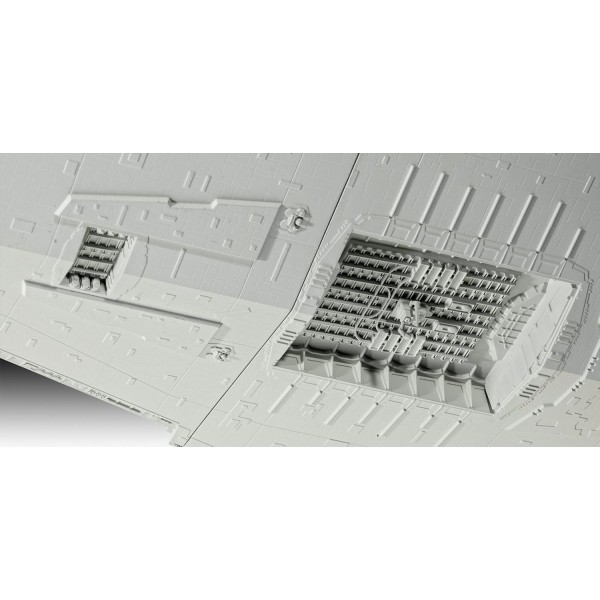 Revell 6719 Wars Imperial Star Destroyer, 스타 디스트로이어를 직접 조립할 수 있는 모델, 축척 1:2700, 길이 60cm, 액세서리, 없음