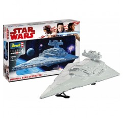 Revell 6719 Wars Imperial Star Destroyer, 스타 디스트로이어를 직접 조립할 수 있는 모델, 축척 1:2700, 길이 60cm, 액세서리, 없음