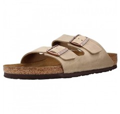 Birkenstock 유니섹스 애리조나 타바코 브라운 샌들 - 9-9.5 2A(N) 미국 여성/7-7.5 2A(N) 미국 남성