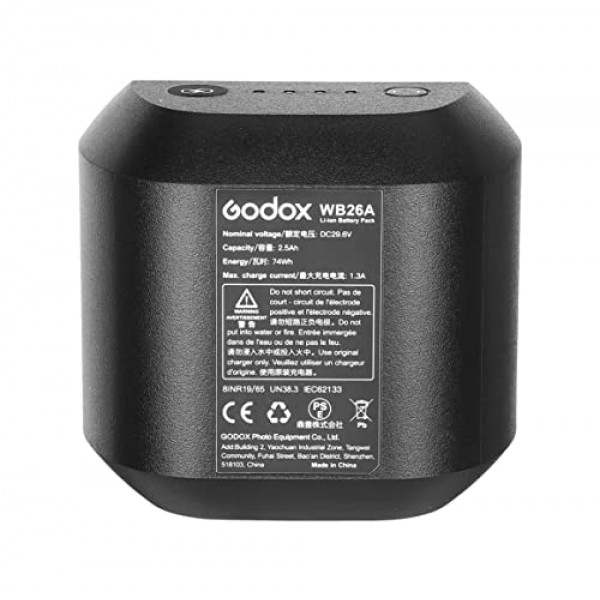 GODOX AD600pro WB26 충전식 리튬 배터리 교체용 배터리 시리즈 AD600 pro