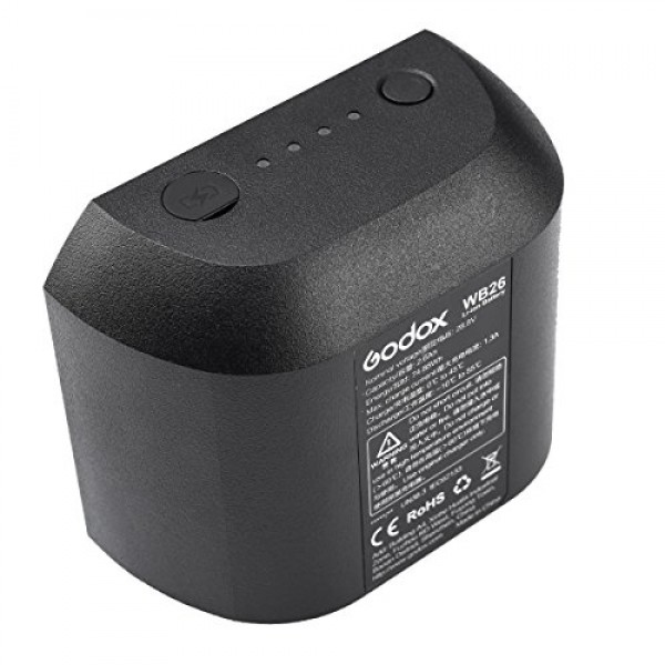 GODOX AD600pro WB26 충전식 리튬 배터리 교체용 배터리 시리즈 AD600 pro