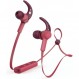 Hama Bluetooth® Headphones Connect(인이어(in-ear), 무선, 바이노럴, Bluetooth, 20~20,000Hz(마이크와 헤드폰의 대역폭), 마이크, 이어 워머, 플랫 케이블) 레드