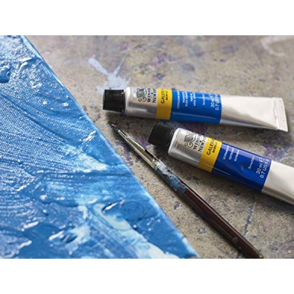 Winsor & Newton Galeria Acrylics - 프탈로 그린 - 200ml 튜브