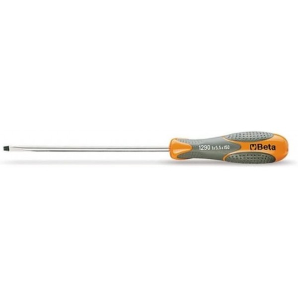 Beta Tools 1290 12mm x 250mm 홈붙이 나사용 스크루드라이버