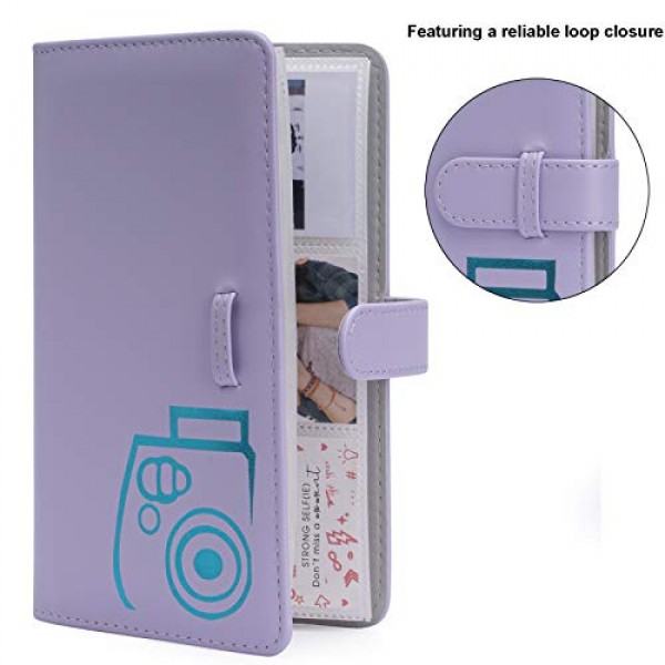 지갑 사진 앨범 2x3 Fujifilm Instax Mini 11 9 8 70 90 7S 즉석 카메라 필름, 폴라로이드 앨범, Instax 사진 앨범 96 사진과 호환 가능
