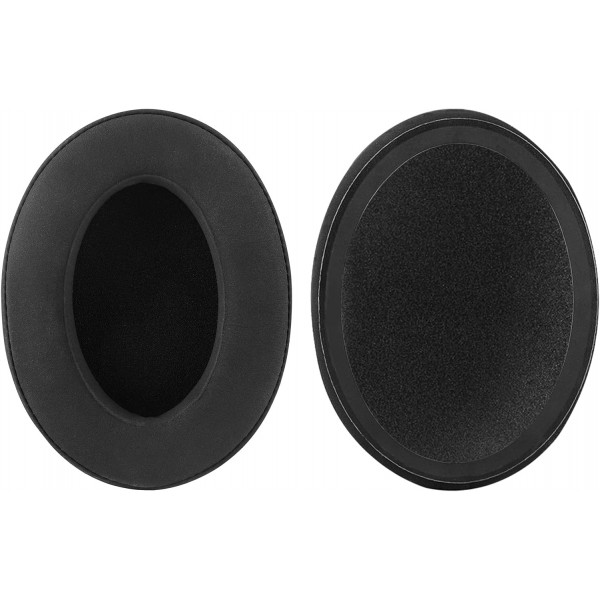 Senheiser HD380, HD380 Pro, PXC350, PC350, PC350 SE, PXE350, HME95, HMEC250, 헤드폰 이어패드/이어컵/이어패드/이어머프용 Geekria 이어패드 교체(라미 벨벳 패브릭) 블랙