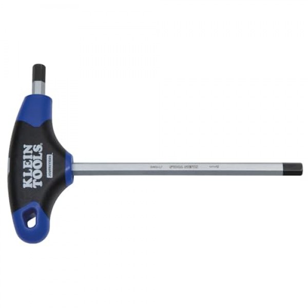 Klein Tools JTH9M5 5mm 육각 키(Journeyman T 핸들 포함), 9인치