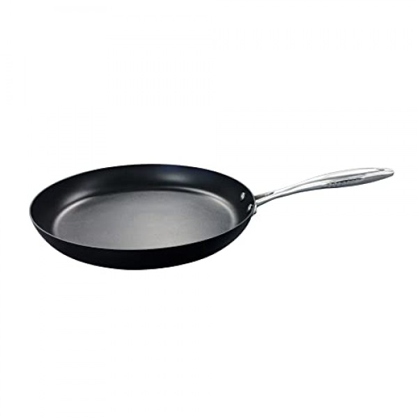 SCANPAN 프로페셔널 12.5인치 프라이팬 - 사용하기 쉬운 붙지 않는 조리기구 - 식기세척기, 금속 기구 및 오븐 안전 - 덴마크산