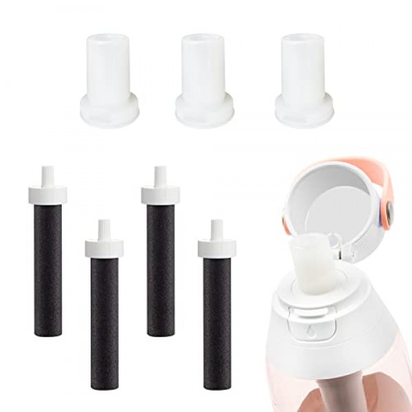 브리타 물병용 Sun3drucker 3PCS 마우스피스 교체 - 브리타 필터 병과 호환되는 실리콘 바이트 밸브 교체, 브리타 물병용 교체 마우스피스