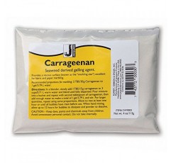 Jacquard Carrageenan 4온스 - 천연 해초 겔화제 - 직물 및 종이 마블링에 탁월 - 점성 표면 제공