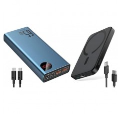 Baseus 65W 20000mAh 노트북 휴대용 충전기 및 MagSafe 휴대용 충전기용 Baseus