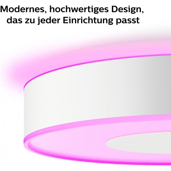 Philips Hue White & Col. Amb. Xamento 천장 조명 M 흰색 2400lm