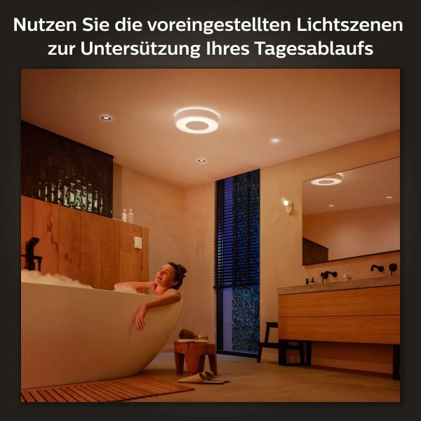 Philips Hue White & Col. Amb. Xamento 천장 조명 M 흰색 2400lm
