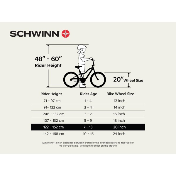 Schwinn Mist Kids Bike, 블루/핑크 플라워 디자인, 20인치 자전거 바퀴, 6-13세 소녀 또는 소년, 권장 라이더 신장 122-152cm 싱글
