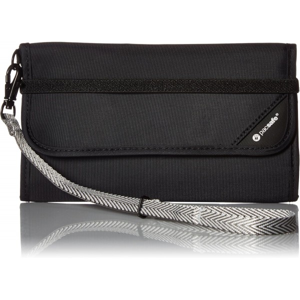 Pacsafe RFIDsafe V250 - 도난 방지 디테일이 있는 지갑