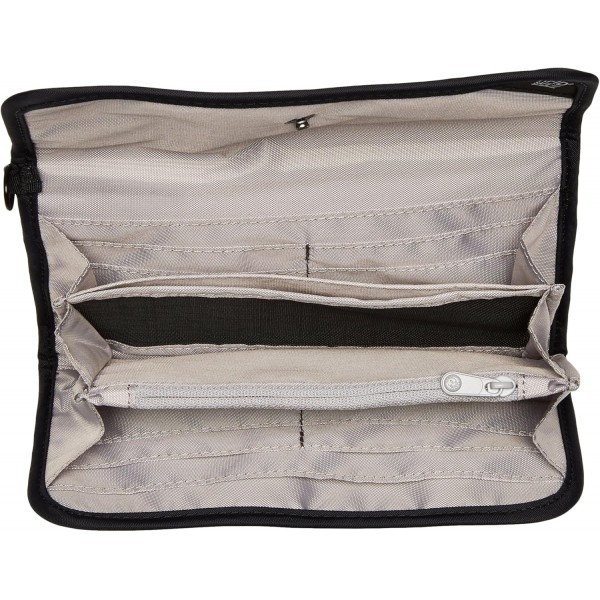 Pacsafe RFIDsafe V250 - 도난 방지 디테일이 있는 지갑