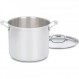 Cuisinart 12쿼트 냄비 뚜껑 포함, Chef's Classic Collection, 실버, 766-26AP1
