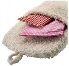 8-Natur 에코 온수병 좋아하는 사람 온수병 2리터, 허브 베개와 Ökotex 면 봉제 양가죽으로 만든 매우 부드러운 봉제 커버. BS1970:2012 인증