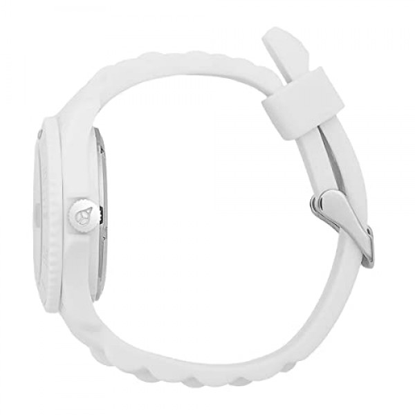 Ice-Watch - ICE Forever 화이트 - 실리콘 스트랩이 포함된 화이트 여성용 시계