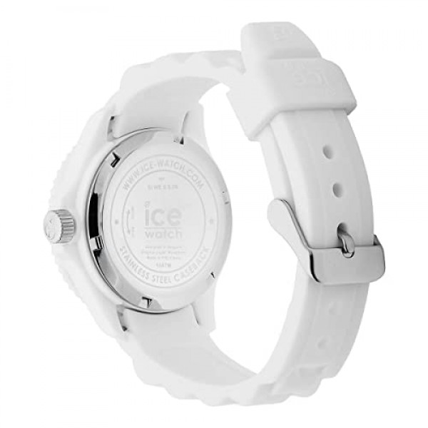 Ice-Watch - ICE Forever 화이트 - 실리콘 스트랩이 포함된 화이트 여성용 시계