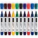 ARTEZA Glasboard Marker, 자성 유리판을 위한 실용적인 유리 크레용, 10가지 밝은 네온 컬러, 냄새가 적고 지울 수 있는 유리, 거울, 창용 마커, ​​비다공성 표면용