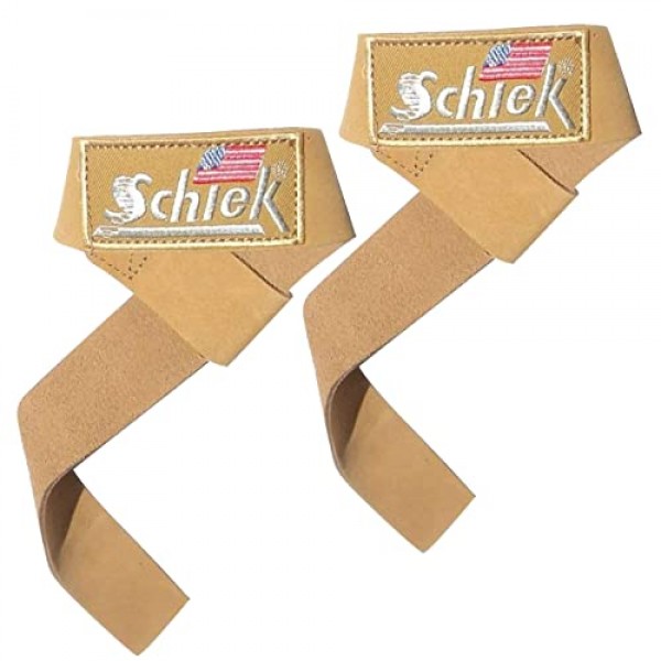 Schiek 스포츠 모델 1000LLS 가죽 역도 스트랩